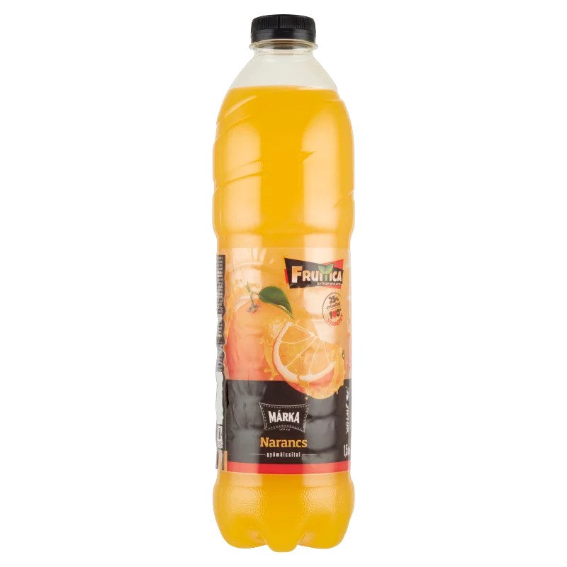Márka Fruitica narancs szénsavmentes gyümölcsital cukorral 1,5 l