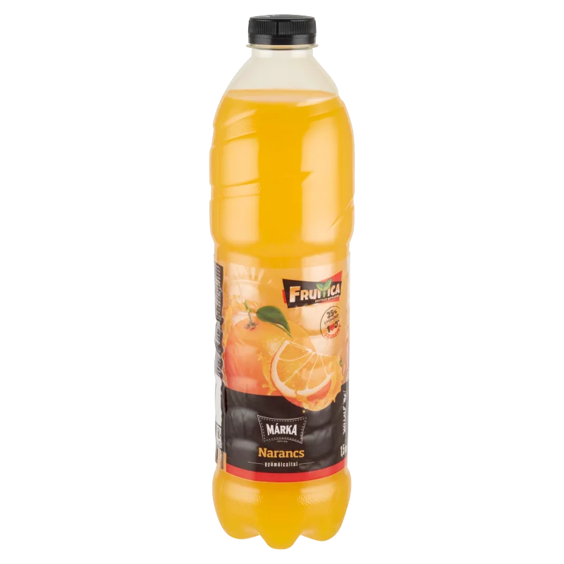 Márka Fruitica narancs szénsavmentes gyümölcsital cukorral 1,5 l