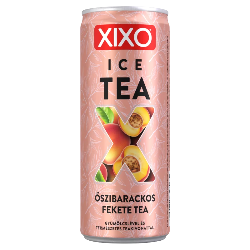 XIXO Ice Tea őszibarackos fekete tea 250 ml