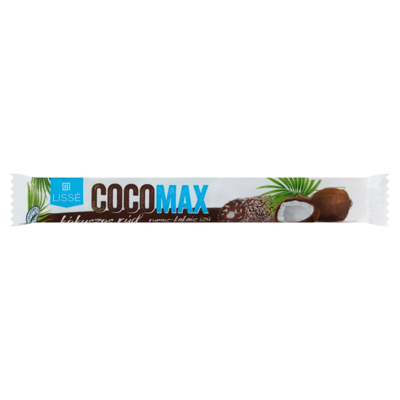 CocoMax rumos-kakaós ízű kókuszos rúd 65 g