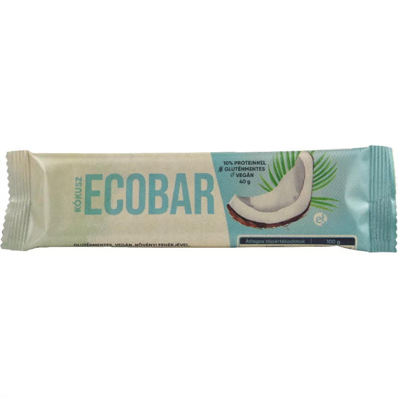 Ecobar datolyaszelet 40g növényi fehérjével kókuszos