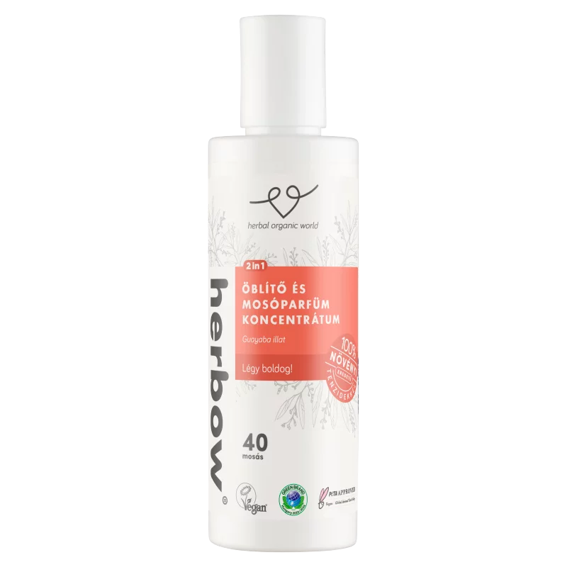 Herbow 2in1 Guayaba illat öblítő és mosóparfüm koncentrátum 40 mosás 200 ml