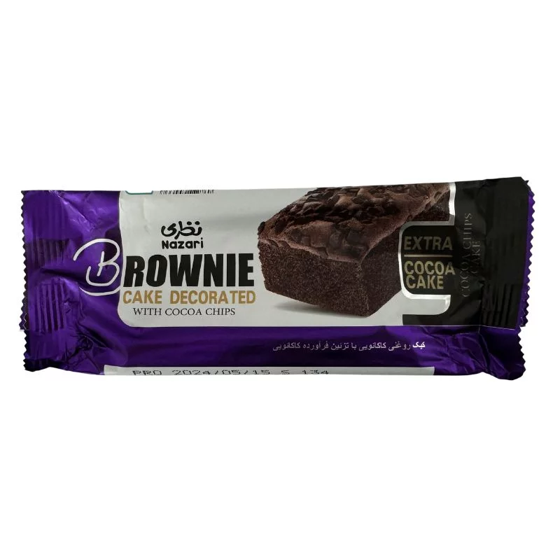 Brownie piskóta 65g étbevonó chipssel kakaós