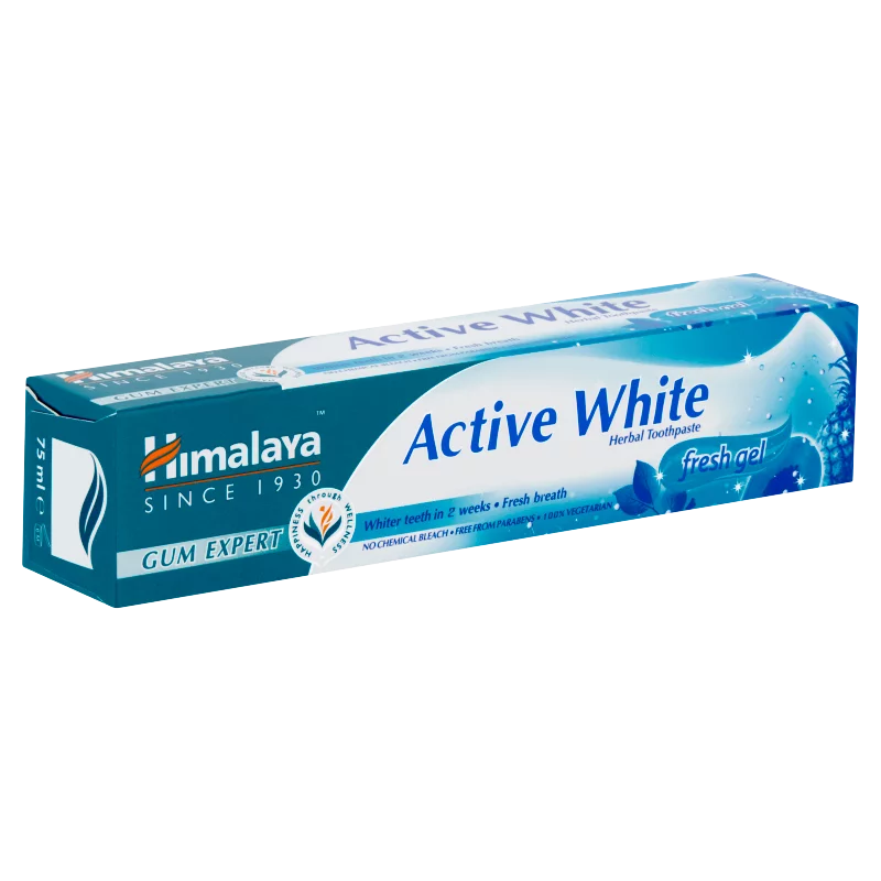 Himalaya Gum Expert Active White fehérítő frissítő fogkrém gél 75 ml