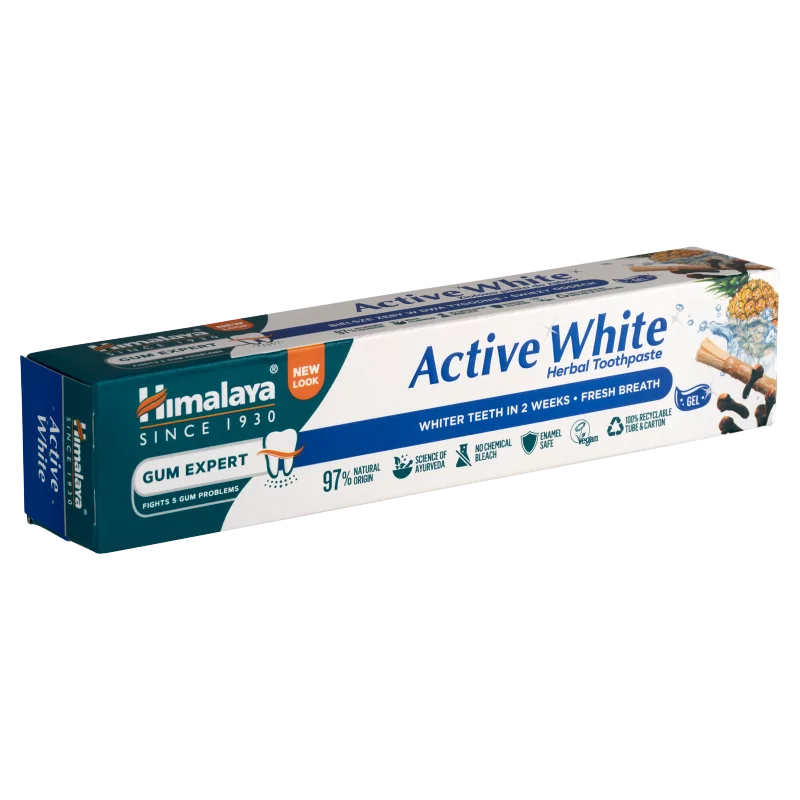 Himalaya Gum Expert Active White fogfehérítő és frissítő fogkrémgél 75 ml
