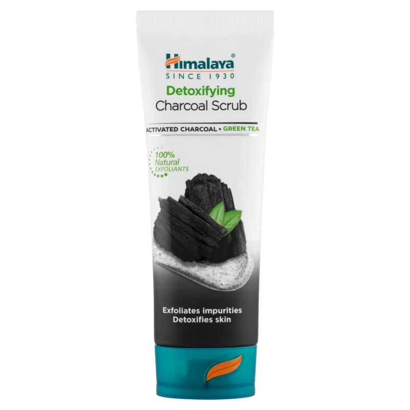 Himalaya méregtelenítő arcradír aktív szénnel és zöld teával 75 ml