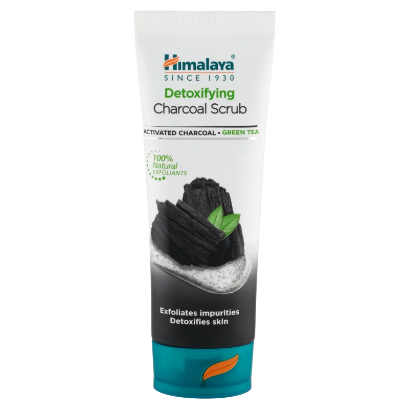 Himalaya méregtelenítő arcradír aktív szénnel és zöld teával 75 ml