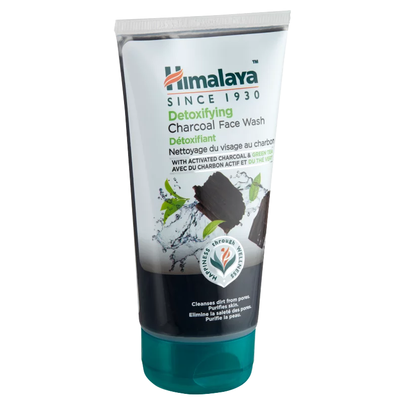 Himalaya méregtelenítő arclemosó gél aktív szénnel és zöld teával 150 ml