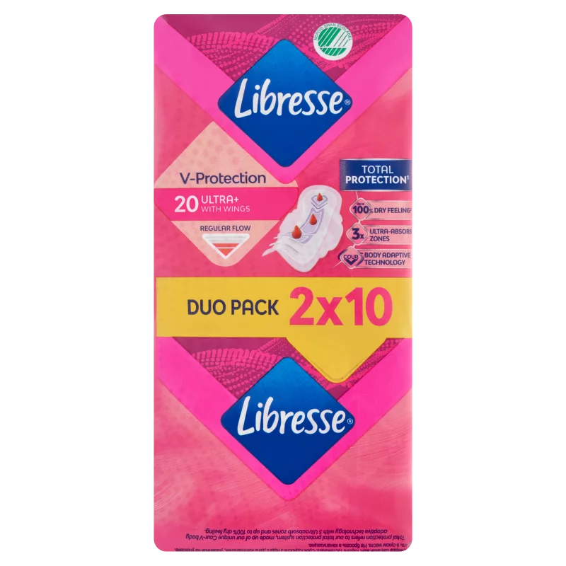 Libresse Ultra+ egészségügyi betét 20 db
