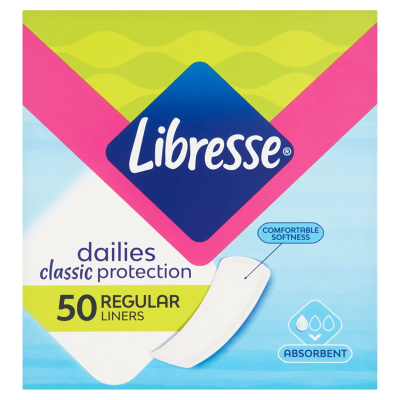 Libresse Dailies Classic Protection Regular tisztasági betét 50 db