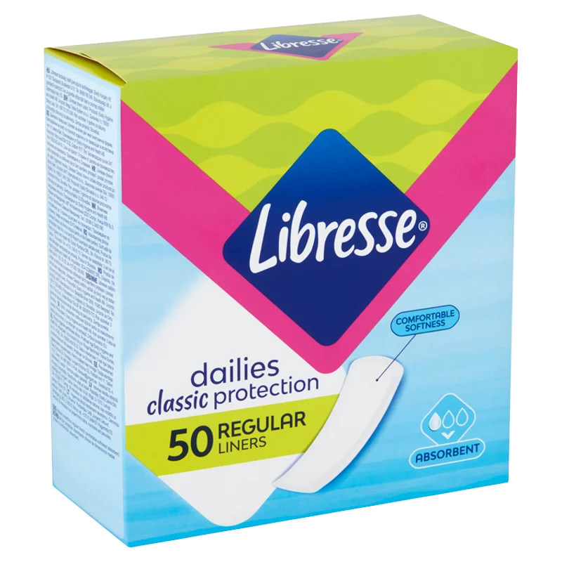Libresse Dailies Classic Protection Regular tisztasági betét 50 db