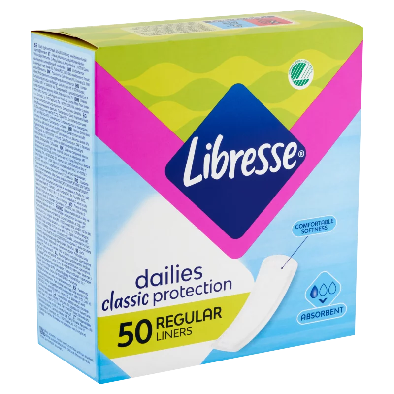 Libresse Dailies Classic Protection Regular tisztasági betét 50 db