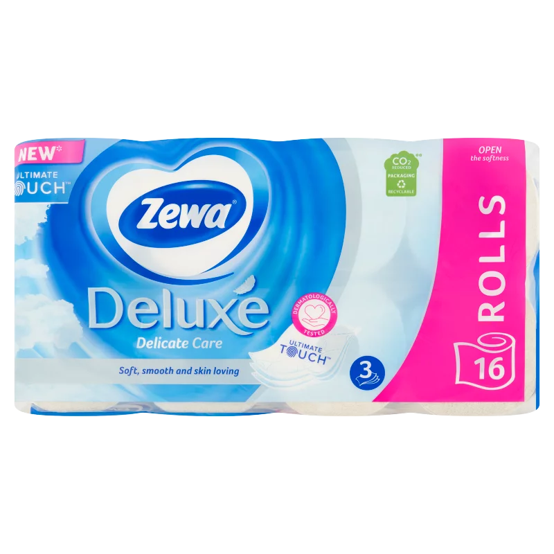 Zewa Deluxe Delicate Care toalettpapír 3 rétegű 16 tekercs