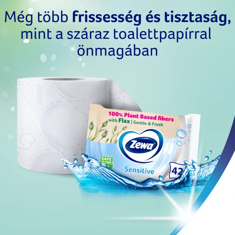 Zewa Deluxe Lavender Dreams toalettpapír 3 rétegű 16 tekercs