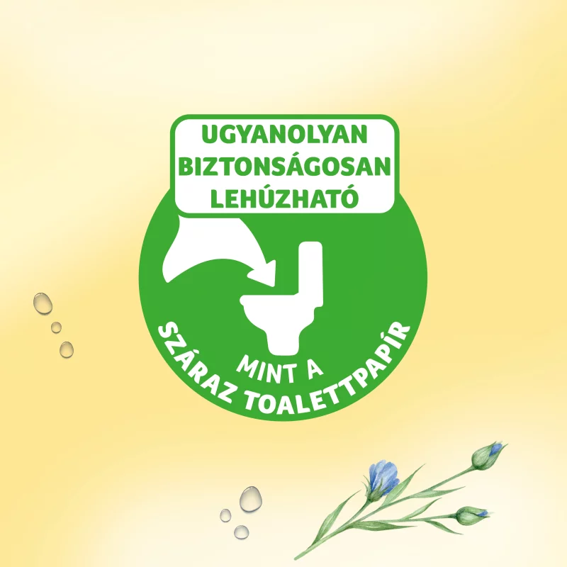 Zewa Almond Milk nedves toalettpapír 42 db