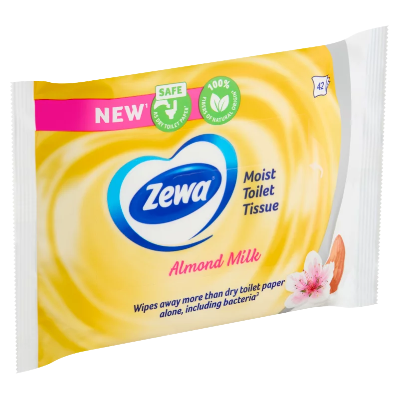 Zewa Almond Milk nedves toalettpapír 42 db