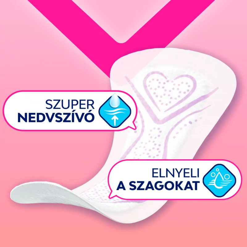 Libresse Dailies Natural Care Regular tisztasági betét, aloe vera és kamilla kivonattal 30 db