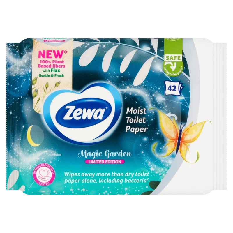 Zewa Magic Garden illatosított nedves toalettpapír 42 db
