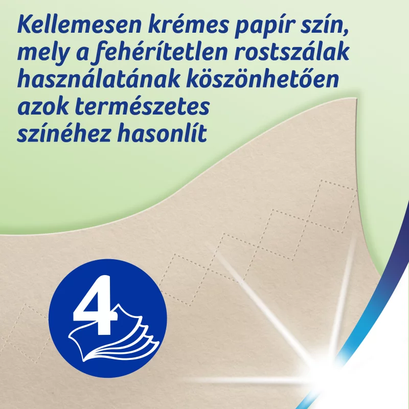 Zewa Softis Natural Soft dobozos papír zsebkendő 4 rétegű 80 db