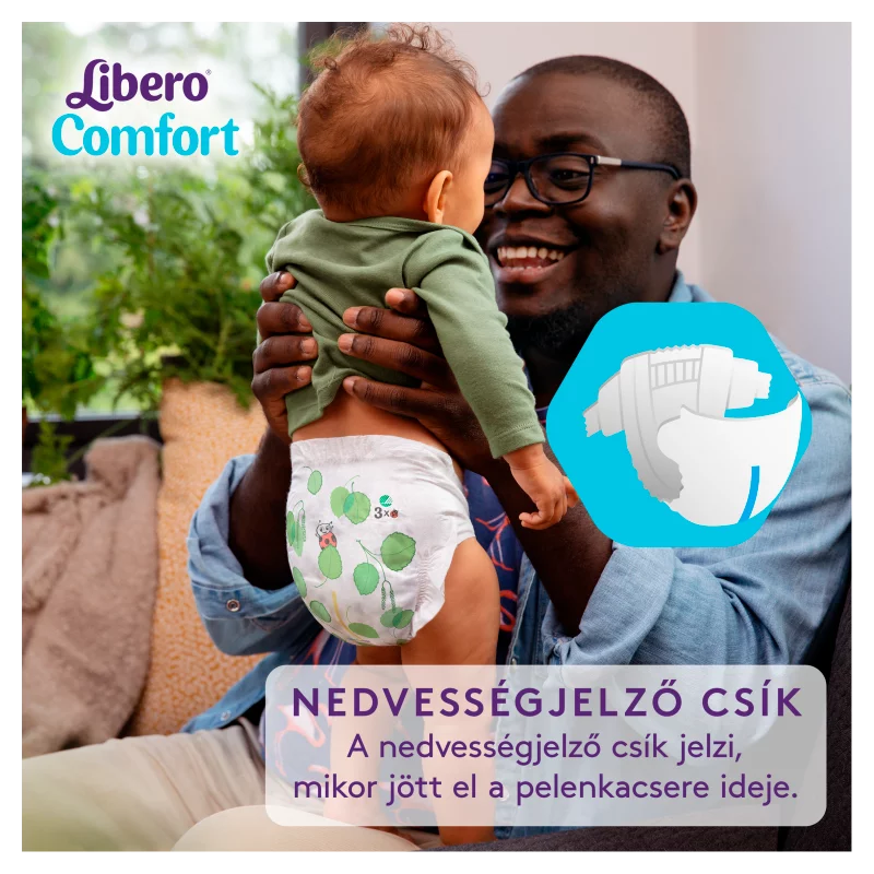 Libero Comfort egyszerhasználatos pelenka, méret: 5, 10-14 kg, 76 db
