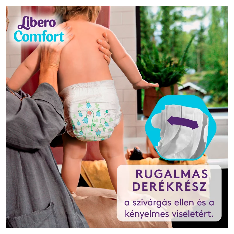 Libero Comfort egyszerhasználatos pelenka, méret: 5, 10-14 kg, 76 db