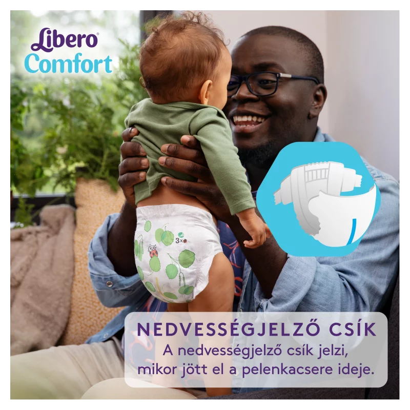 Libero Comfort egyszerhasználatos pelenka, méret: 6, 13-20 kg, 68 db