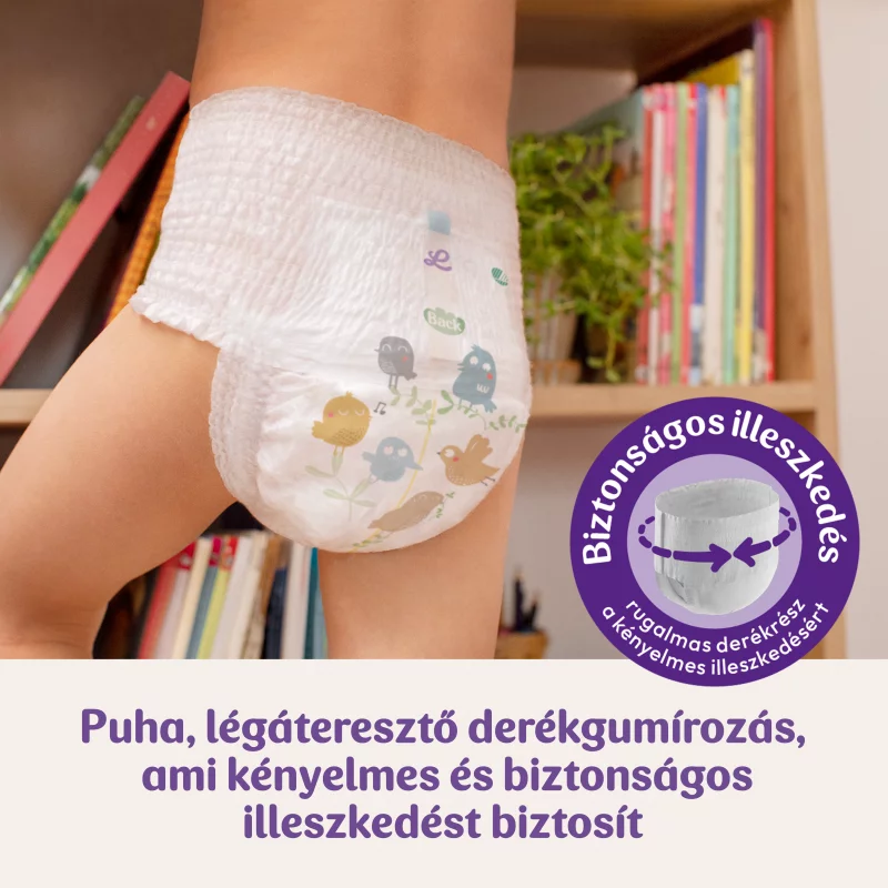 Libero Up&Go egyszerhasználatos bugyipelenka, méret: 7, 17+ kg, 32 db