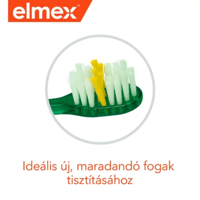 elmex Junior puha gyerek fogkefe 6-12 éves gyermekeknek 1 db