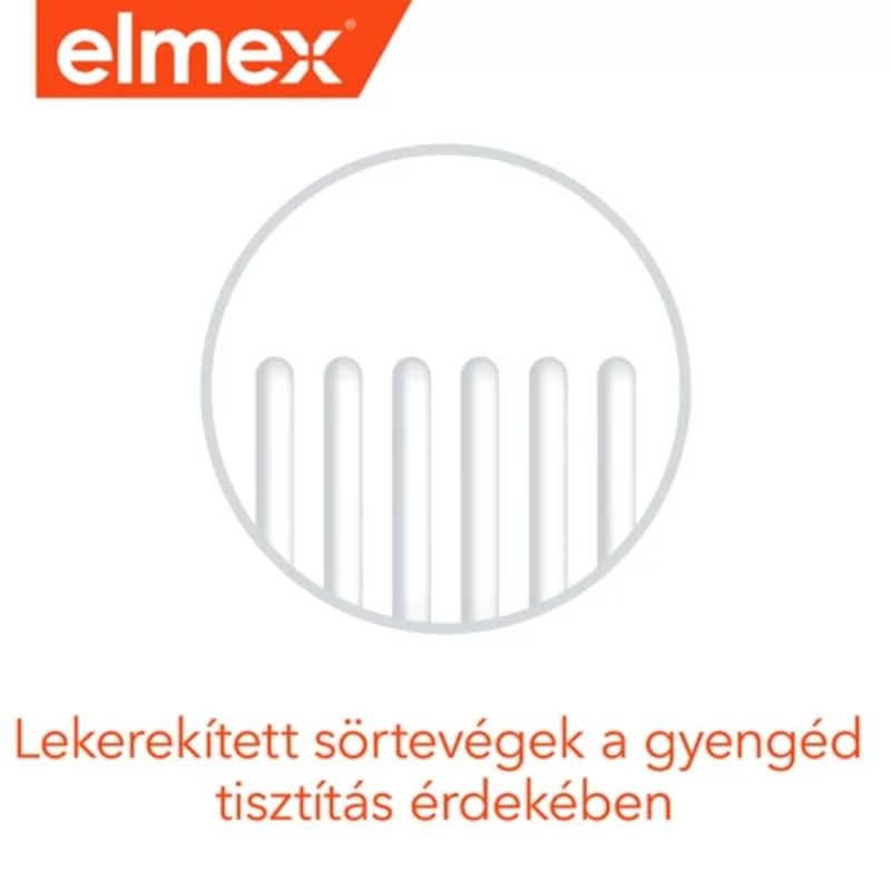 elmex Junior puha gyerek fogkefe 6-12 éves gyermekeknek 1 db