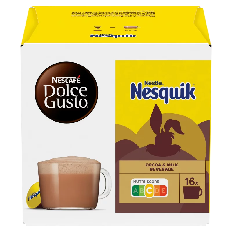 NESCAFÉ Dolce Gusto Nesquik kakaó alapú italpor tejporral 16 kapszula x 16 g (256 g)