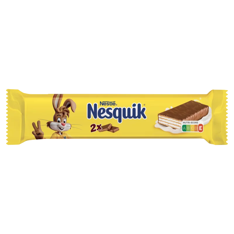 Nesquik tejcsokoládéval mártott tejes krémmel töltött ostya 26 g