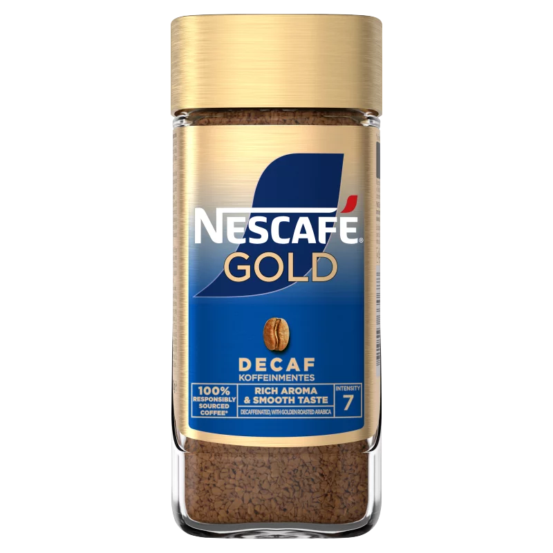 Nescafé Gold Decaf koffeinmentes azonnal oldódó kávé 100 g