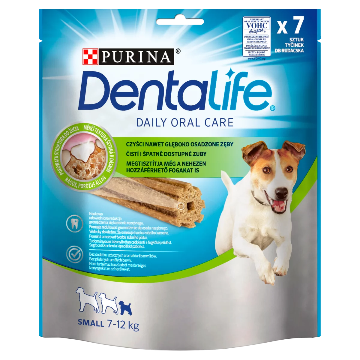 Dentalife Small jutalomfalat felnőtt kutyák számára 7 db 115 g