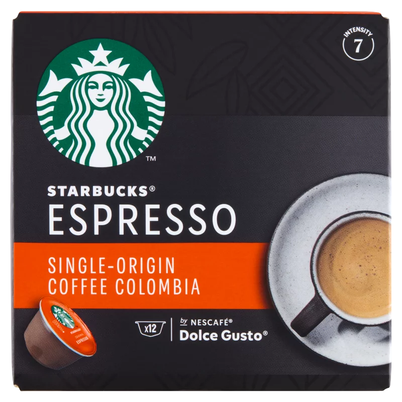 Starbucks by Nescafé Dolce Gusto Colombia Espresso kávékapszula 12 db/12 csésze 66 g