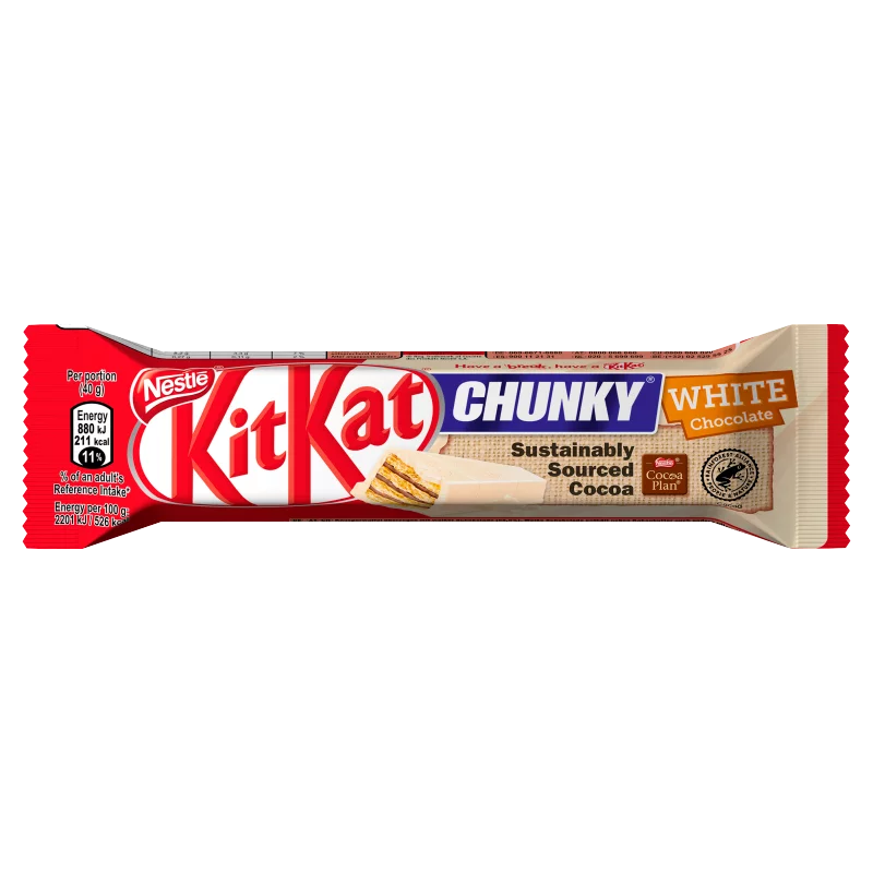 KitKat Chunky ropogós ostya fehér csokoládéban 40 g