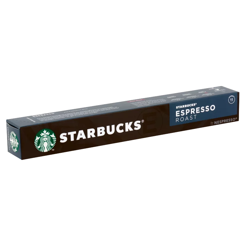 Starbucks by Nespresso Espresso Roast őrölt, pörkölt kávé kapszula 10 db 57 g