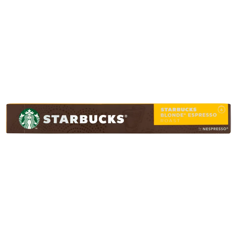 Starbucks by Nespresso Blonde Espresso Roast őrölt, pörkölt kávékapszula 10 db 53 g