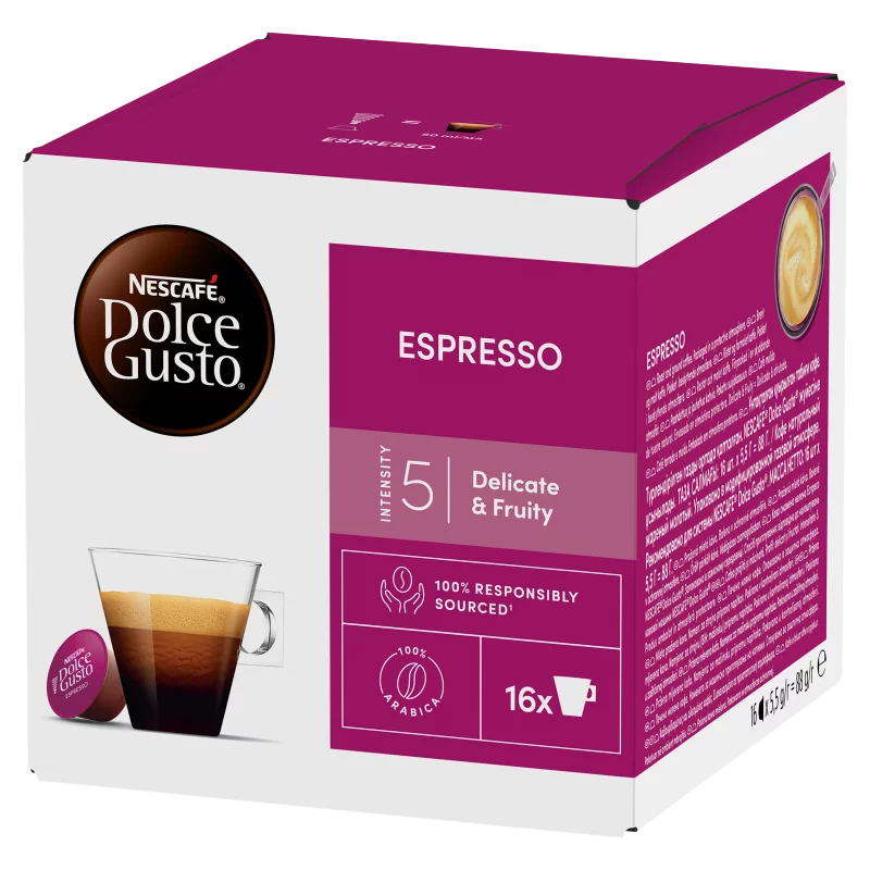 NESCAFÉ Dolce Gusto Espresso kávékapszula 16 x 5,5 g (88 g)