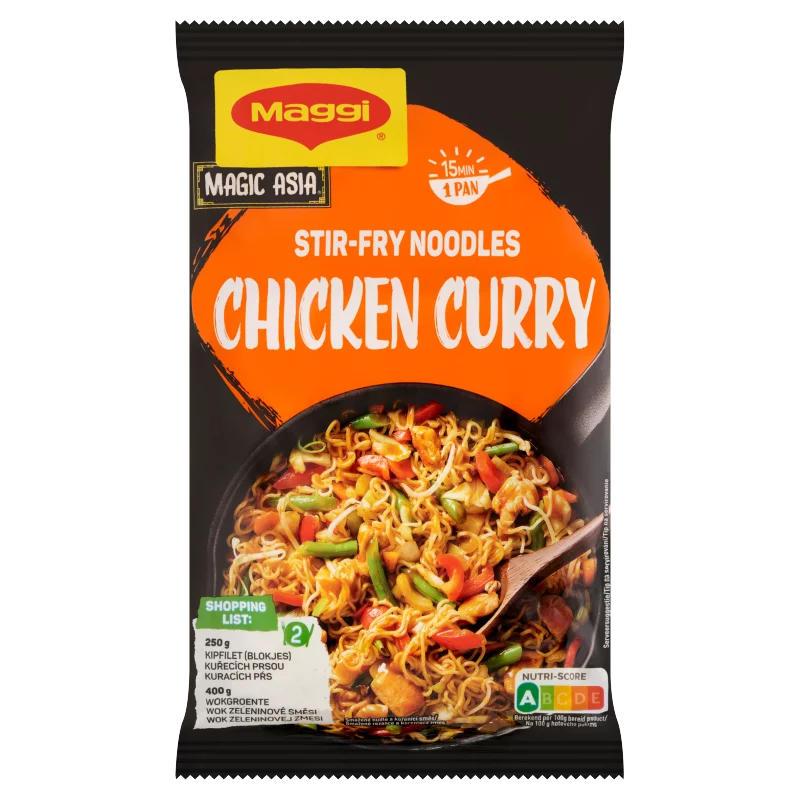 Maggi Magic Asia currys pirított tészta 185 g