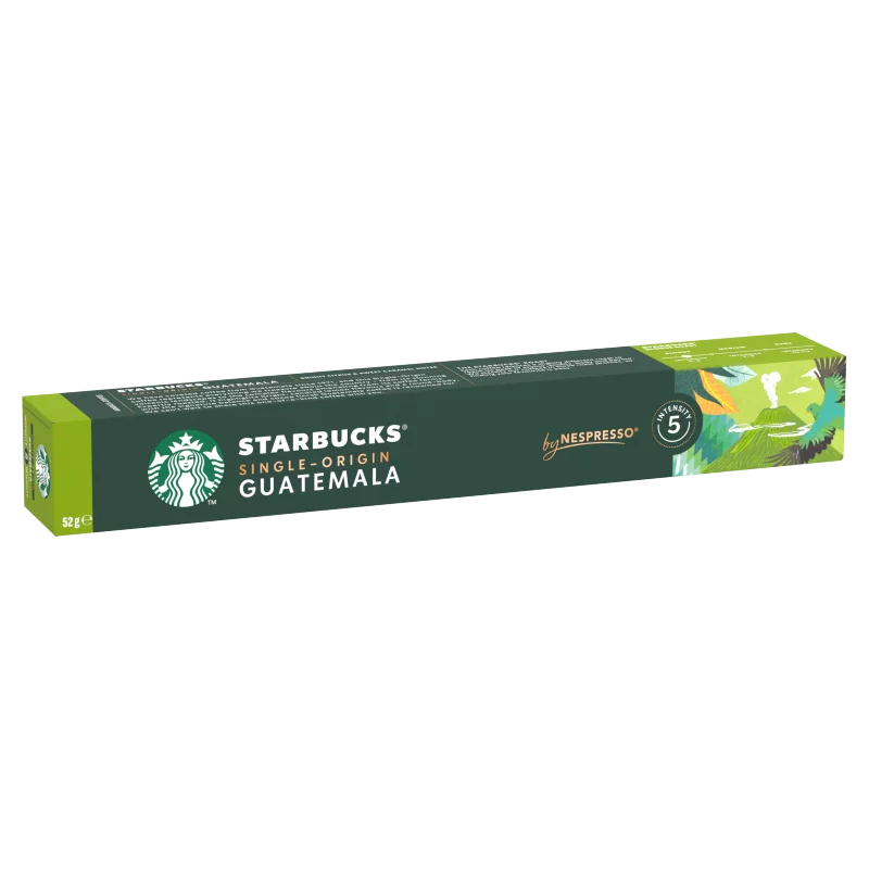 Starbucks by Nespresso Guatemala őrölt pörkölt kávé 10 kapszula 52 g 