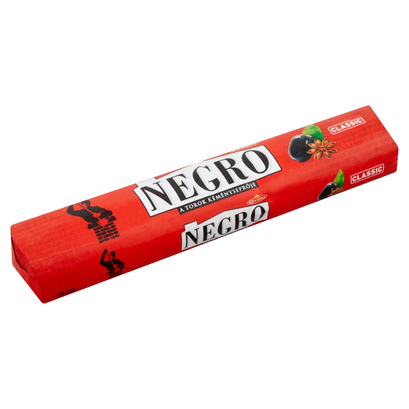 Győri Negro Classic mentol-ánizs ízű töltött keménycukorka 45 g