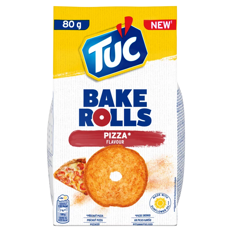 Tuc pizzaízű kétszersült 80 g