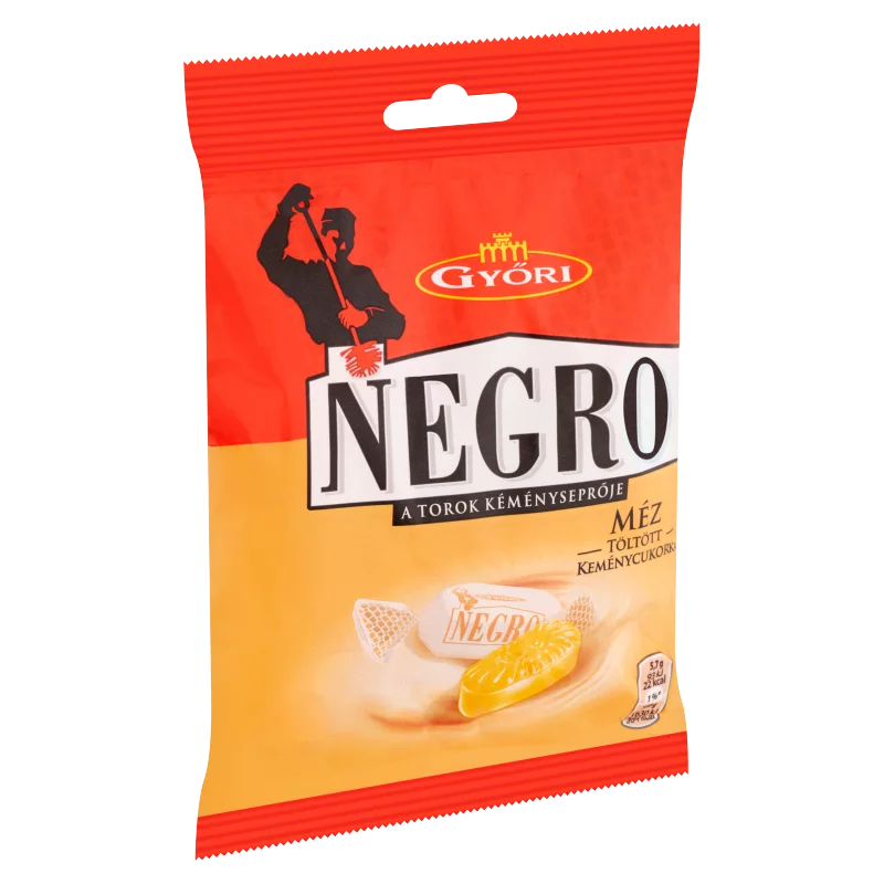 Győri Negro mézes töltött keménycukorka 79 g