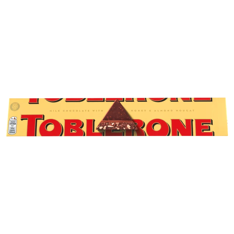 Toblerone tejcsokoládé mézzel és mandulával 360 g