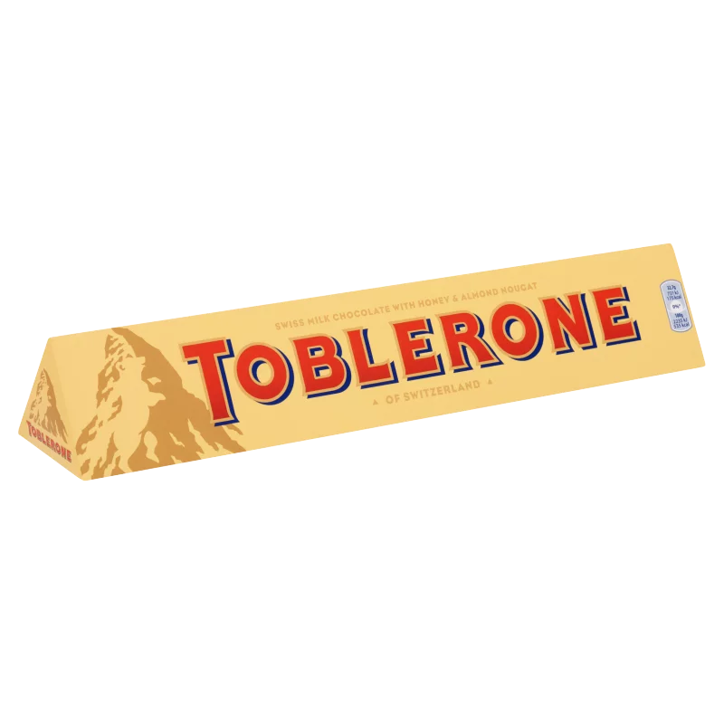 Toblerone svájci tejcsokoládé mézzel és mandulával 360 g
