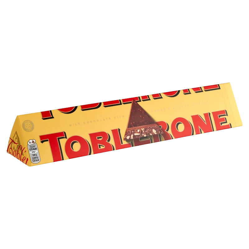 Toblerone tejcsokoládé mézzel és mandulával 360 g