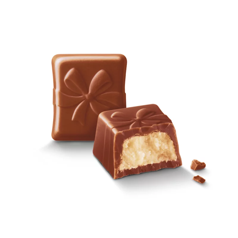 Milka Happy Birthday alpesi tejcsokoládé praliné tejes krémtöltelékkel 20 db 110 g