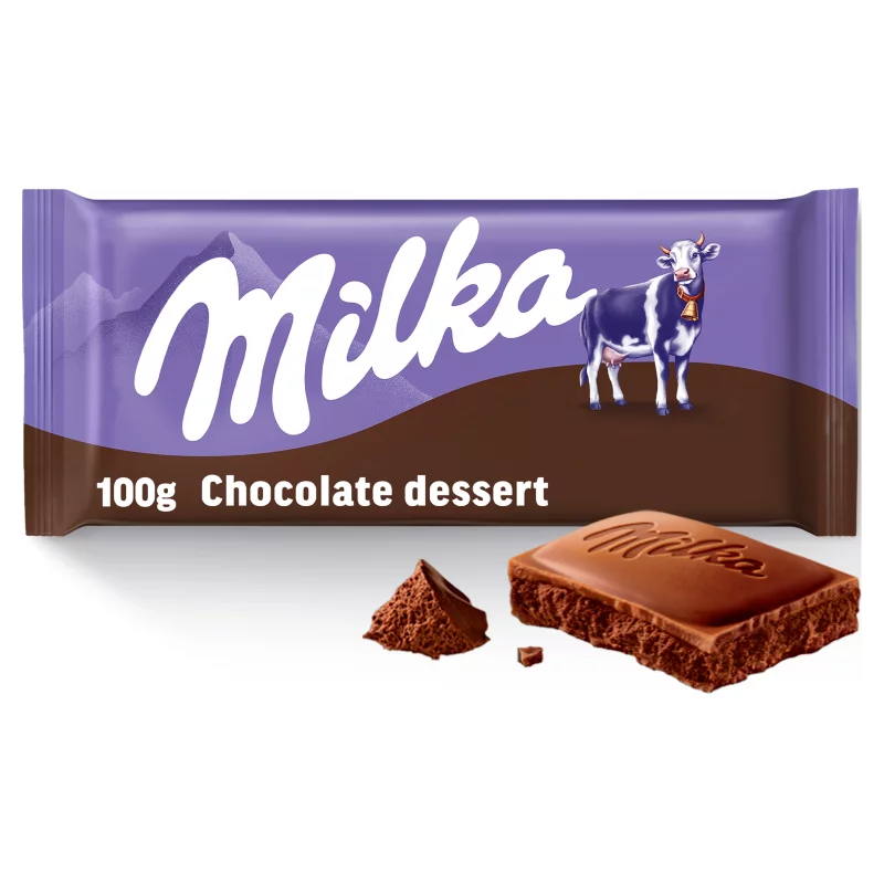 Milka à la Dessert au Chocolat alpesi tejcsokoládé habosított kakaós töltelékkel 100 g