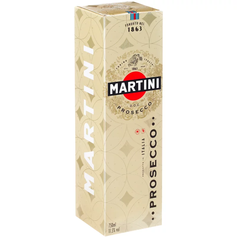 Martini pezsgő 0,7l Prosecco díszdobozban
