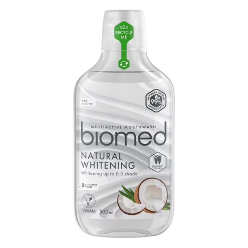Biomed szájvíz 500ml Natural Whitening